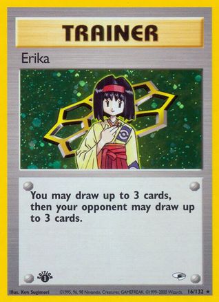 Erika (16) (G1-016) (Unlimited Holofoil)