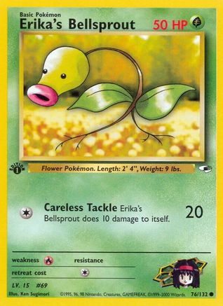 Erika's Bellsprout (76) (G1-076) (Unlimited)