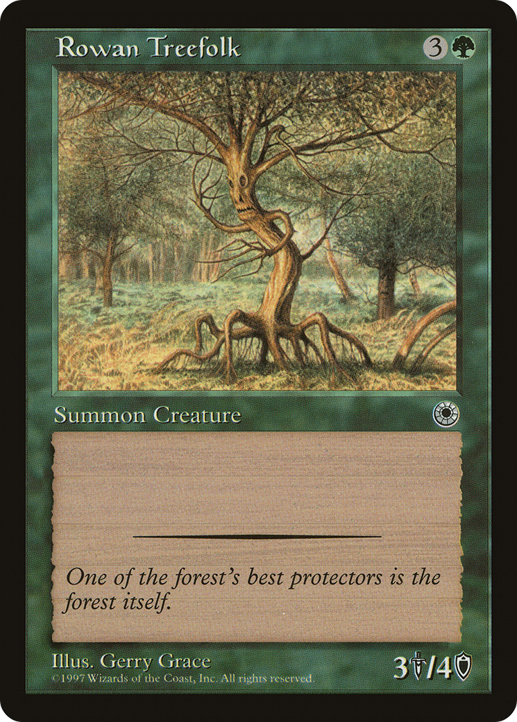 Rowan Treefolk (POR-184)