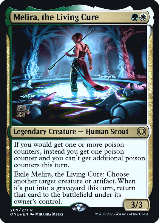 Melira, the Living Cure (PRE-209S) (Foil)