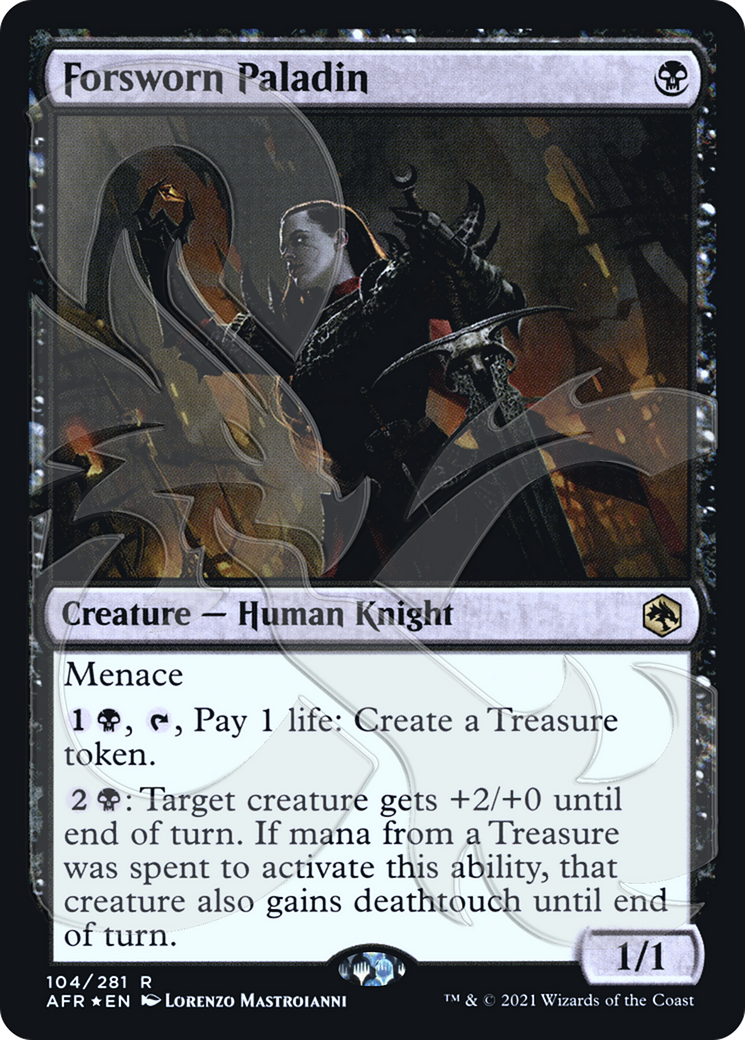 Forsworn Paladin (AFR&-104A) (Foil)