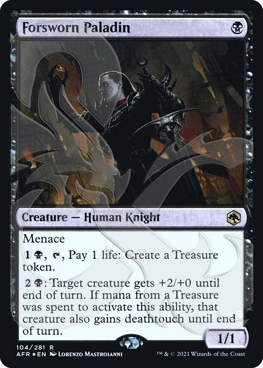 Forsworn Paladin (AFR&-104A) (Foil)
