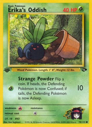 Erika's Oddish (G2-070) (Unlimited)