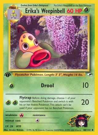 Erika's Weepinbell (48) (G1-048) (Unlimited)