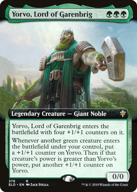 Yorvo, Lord of Garenbrig (ELD-376) (Extended Art)