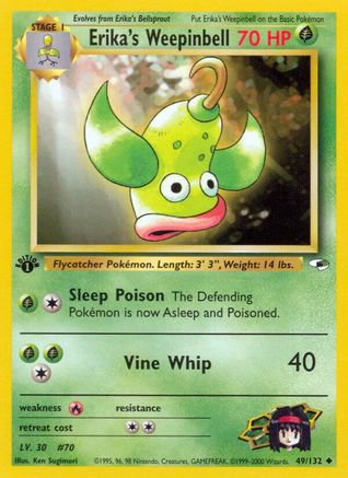Erika's Weepinbell (49) (G1-049) (Unlimited)