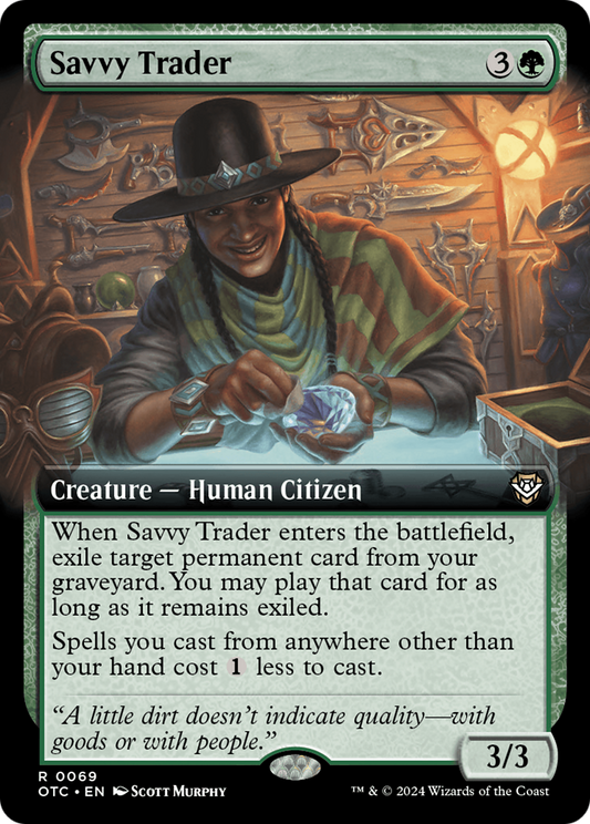 Savvy Trader (OTC-069) (Extended Art)