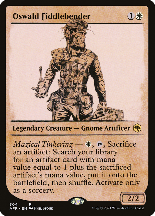 Oswald Fiddlebender (AFR-304) (Showcase) (Foil)