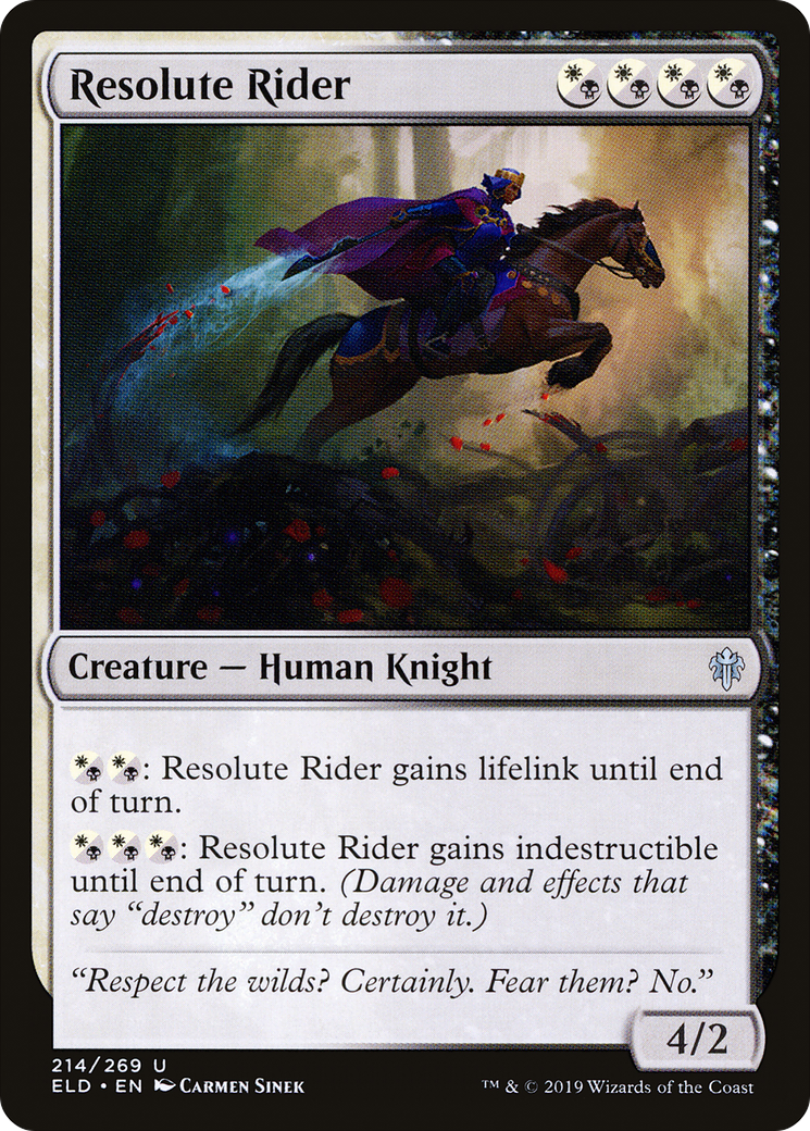 Resolute Rider (ELD-214)