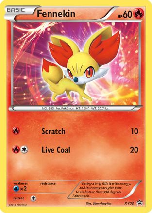 Fennekin (PR-XY02) (Holofoil)