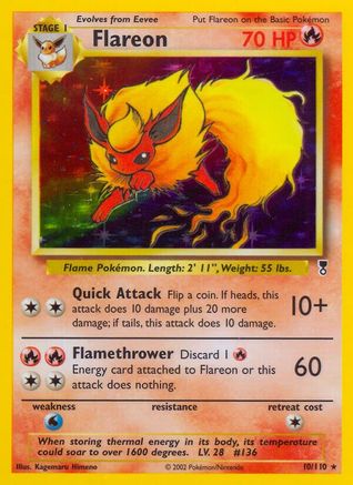 Flareon (LC-010) (Holofoil)