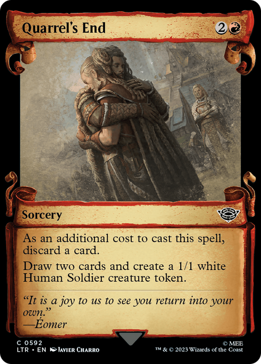 Quarrel's End (LTR-592) (Showcase) (Scroll) (Foil)