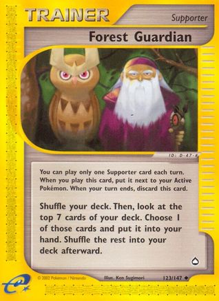 Forest Guardian (AQ-123) (Reverse Holofoil)