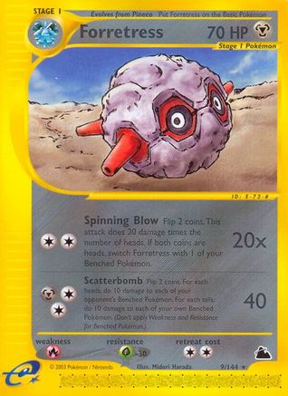 Forretress (9) (SK-009) (Reverse Holofoil)