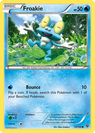 Froakie (XY-039) (Reverse Holofoil)