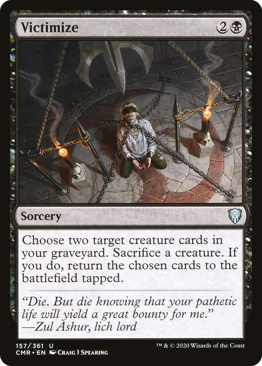 Victimize (CMR-157) (Foil)