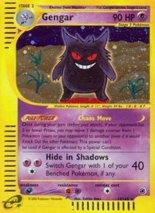 Gengar (13) (EX-013) (Reverse Holofoil)