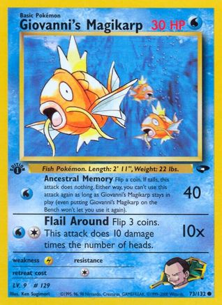 Giovanni's Magikarp (G2-073) (Unlimited)