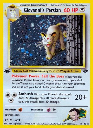 Giovanni's Persian (G2-008) (Unlimited Holofoil)
