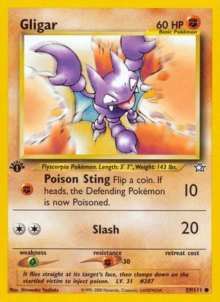 Gligar (N1-059) (1st Edition)