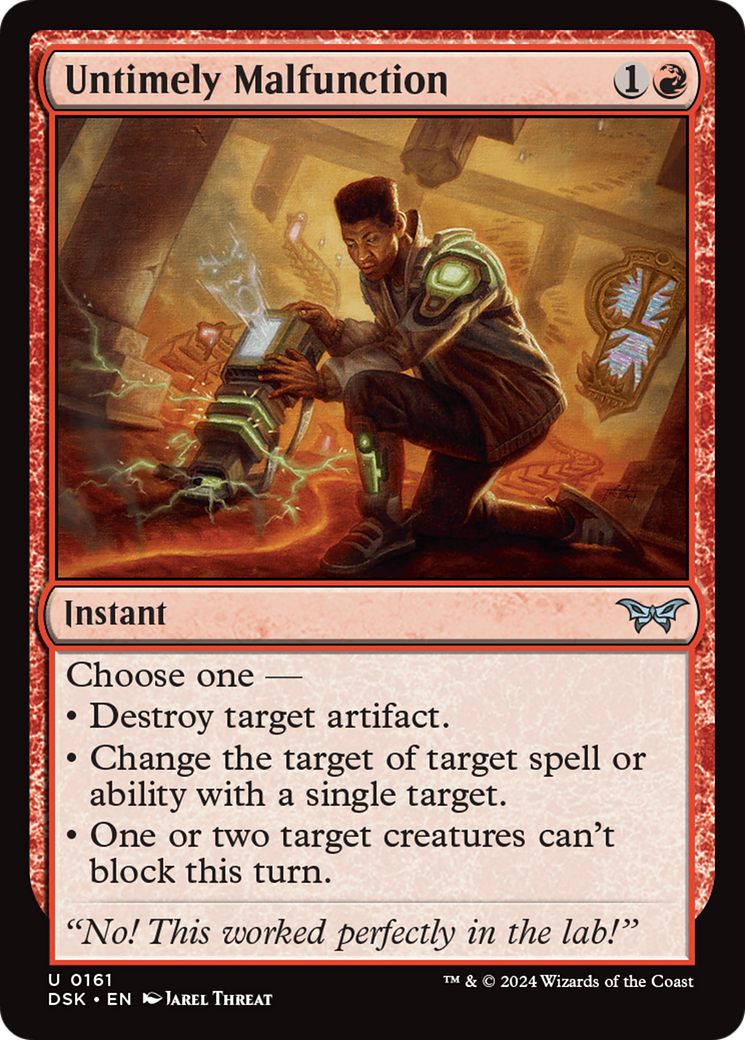Untimely Malfunction (DSK-161) (Foil)