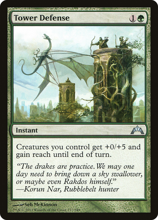 Tower Defense (GTC-137) (Foil)
