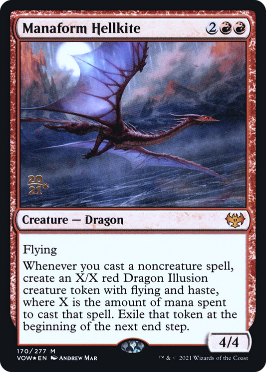 Manaform Hellkite (PRE-170S) (Foil)