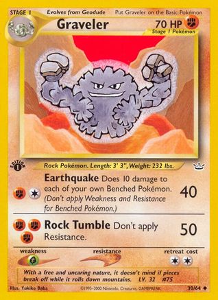 Graveler (N3-030) (Unlimited)