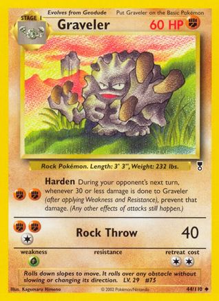Graveler (LC-044) (Reverse Holofoil)