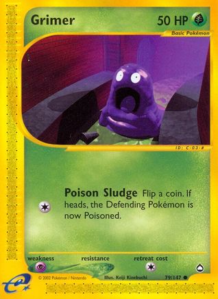 Grimer (AQ-079) (Reverse Holofoil)