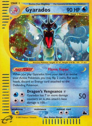 Gyarados (H10) (SK-H10) (Holofoil)