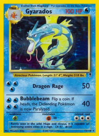 Gyarados (LC-012) (Reverse Holofoil)