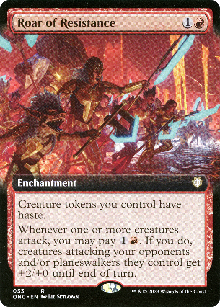 Roar of Resistance (ONC-053) (Extended Art)
