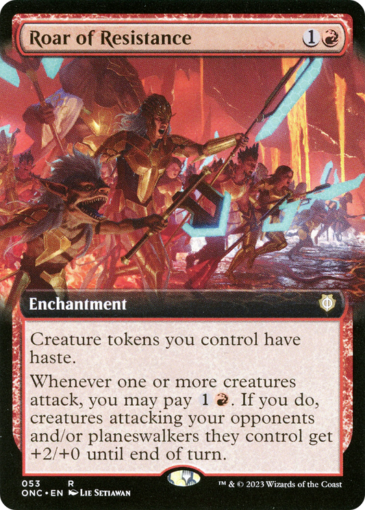 Roar of Resistance (ONC-053) (Extended Art)