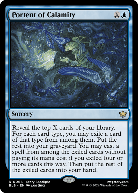 Portent of Calamity (BLB-066) (Foil)
