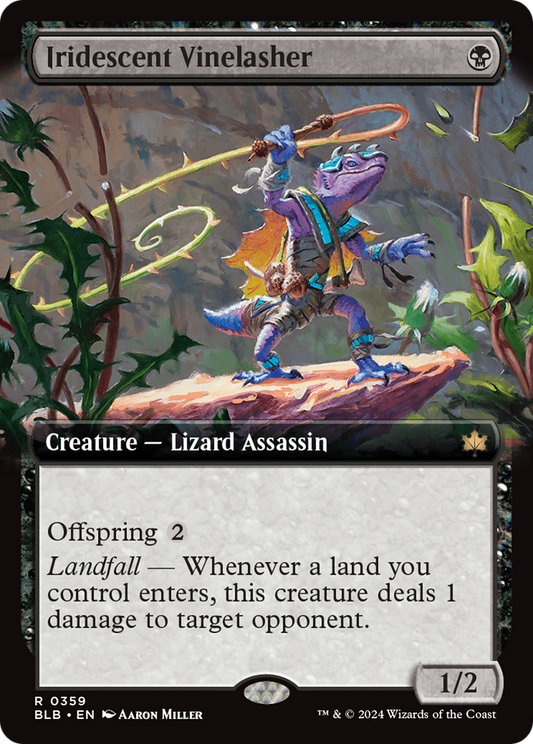 Iridescent Vinelasher (BLB-359) (Extended Art)