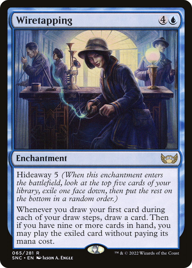 Wiretapping (SNC-065) (Foil)