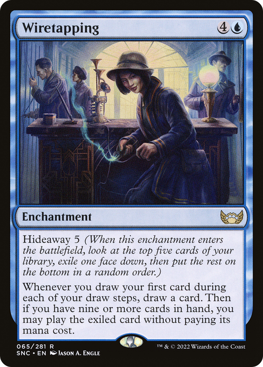 Wiretapping (SNC-065) (Foil)