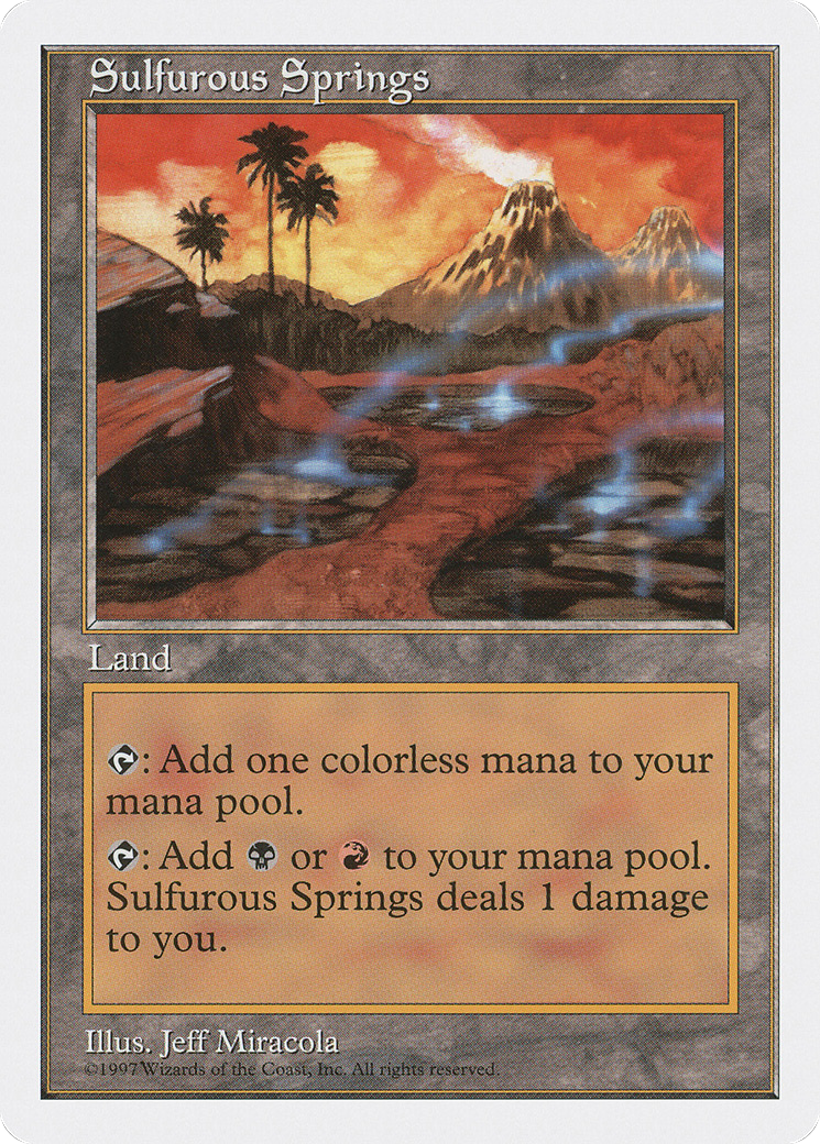 Sulfurous Springs (5ED-424)