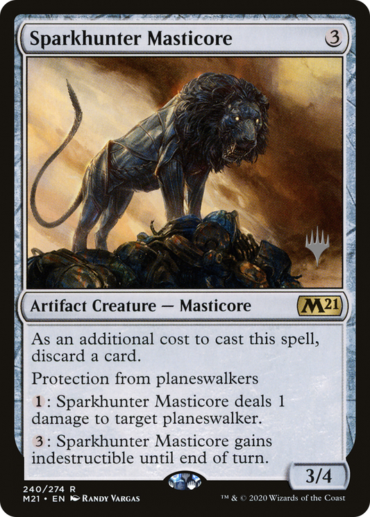 Sparkhunter Masticore (PPM21-240P) (Foil)