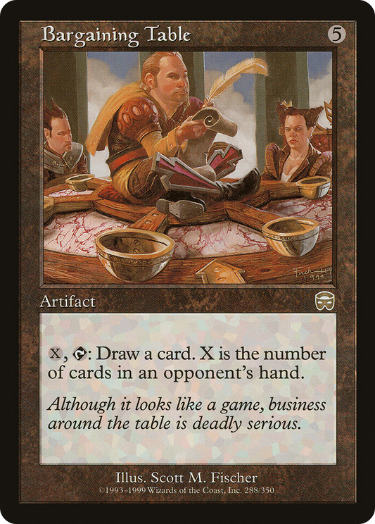 Bargaining Table (MMQ-288) (Foil)