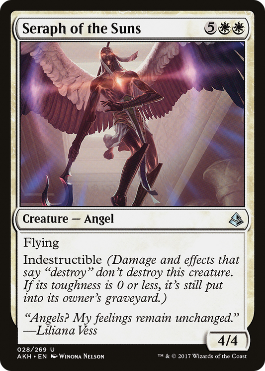 Seraph of the Suns (AKH-028) (Foil)