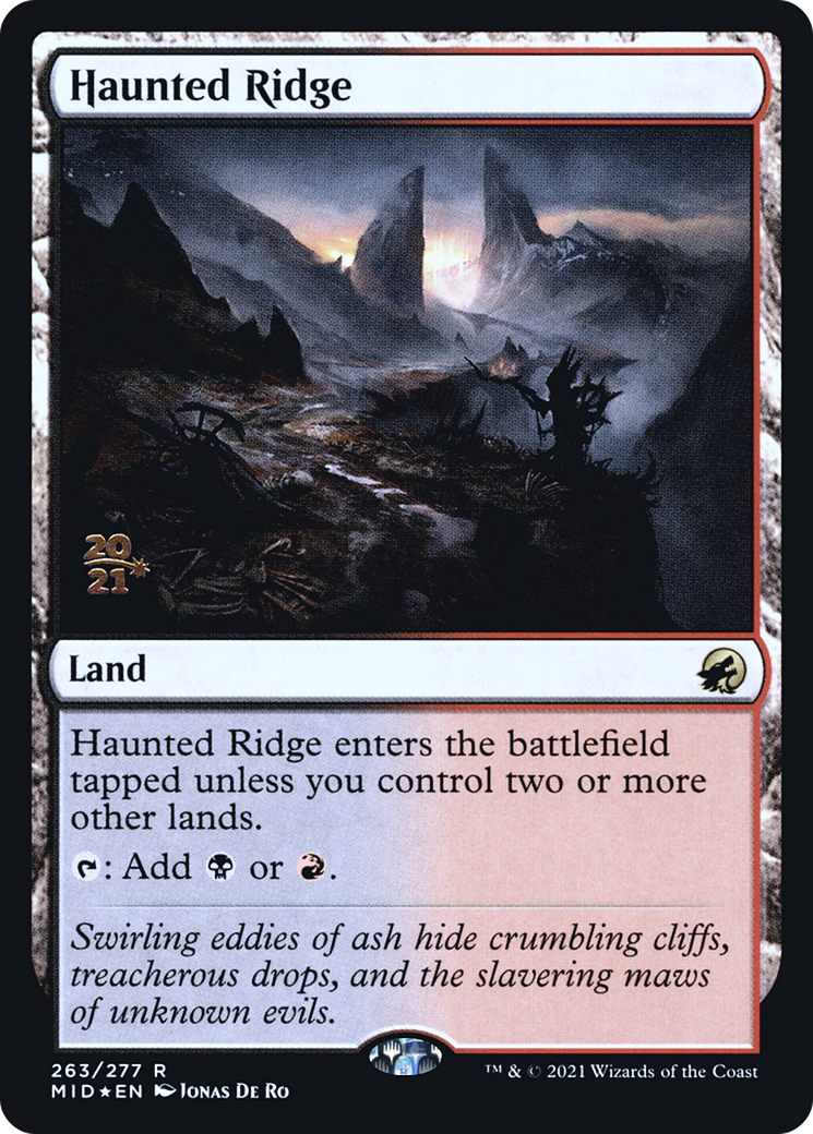 Haunted Ridge (PRE-263S) (Foil)