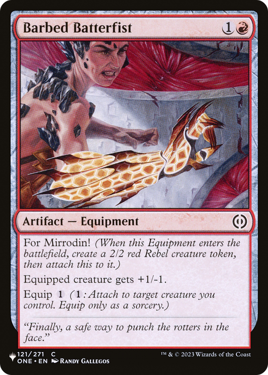 Barbed Batterfist (LIST-ONE-121)