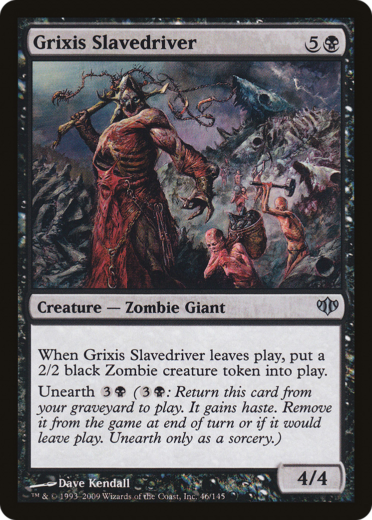 Grixis Slavedriver (CON-046) (Foil)