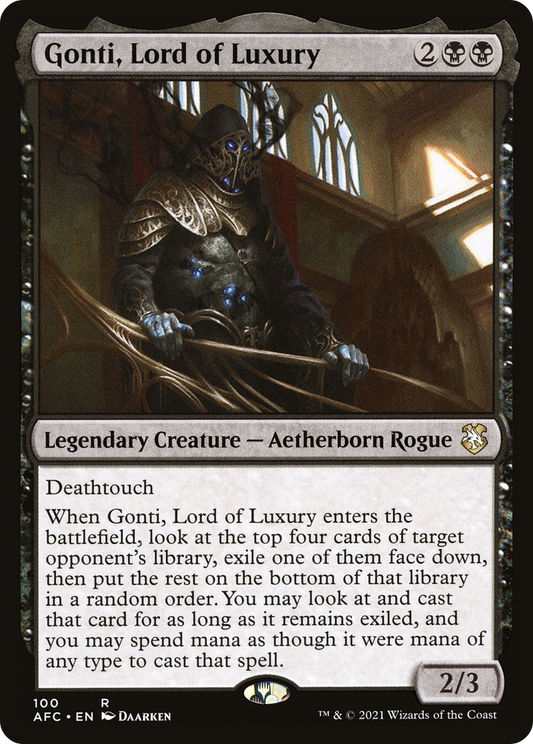 Gonti, Lord of Luxury (AFC-100)