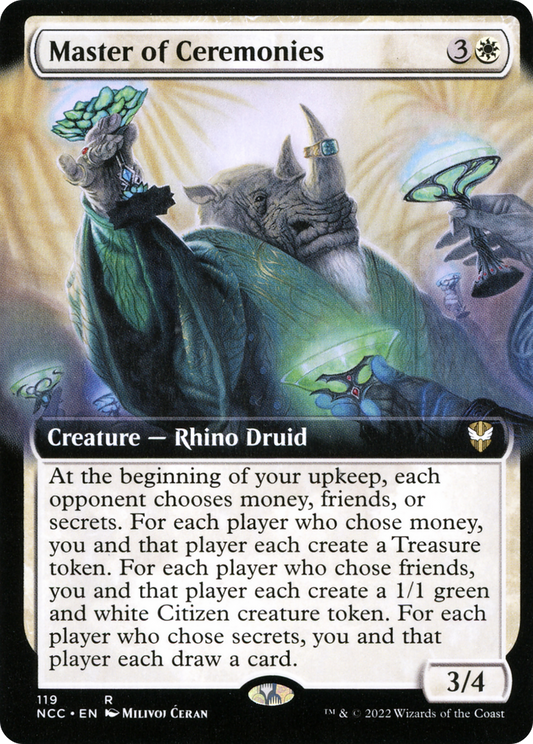 Master of Ceremonies (NCC-119) (Extended Art)
