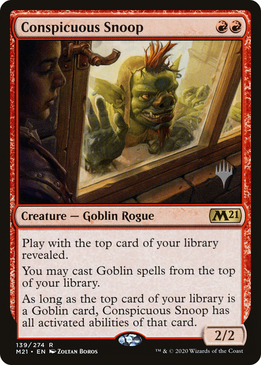 Conspicuous Snoop (PPM21-139P) (Foil)