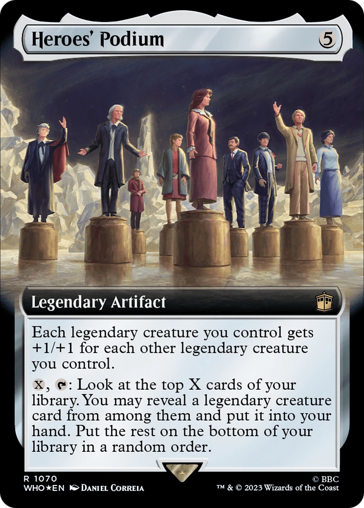 Heroes' Podium (WHO-1070) (Extended Art) (Surge Foil)