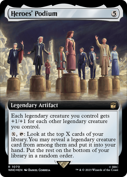 Heroes' Podium (WHO-1070) (Extended Art) (Surge Foil)